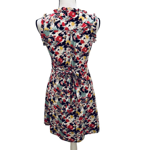 Multicolor Floral Mini Dress - Picture 5 of 9
